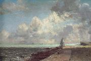John Constable Hanwich Lightouse oil painting